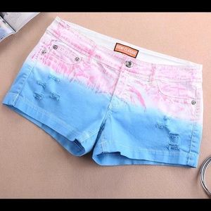 Brand new low rise jean shorts